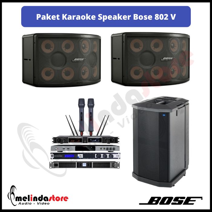 Paket Karaoke Premium Speaker Bose 802 V | No Touchscreen Paket Karaoke Premium Speaker Bose 802 V | No Touchscreen